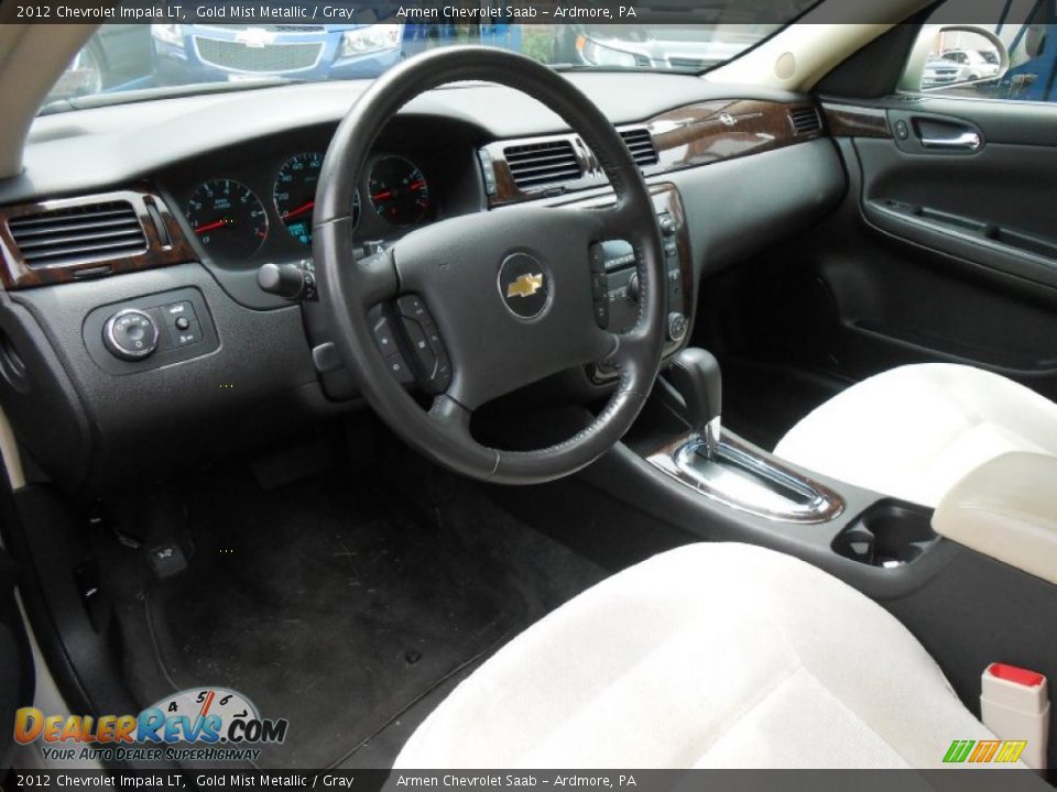 2012 Chevrolet Impala LT Gold Mist Metallic / Gray Photo #9