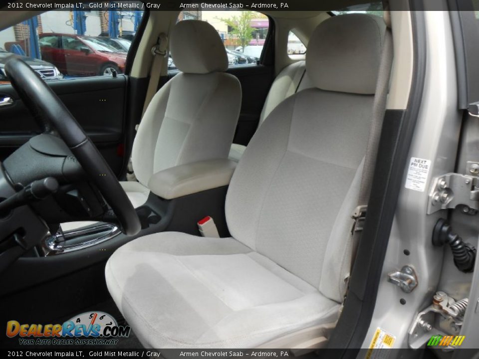 2012 Chevrolet Impala LT Gold Mist Metallic / Gray Photo #11