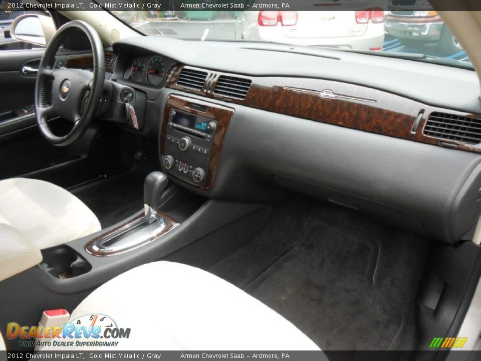 2012 Chevrolet Impala LT Gold Mist Metallic / Gray Photo #12