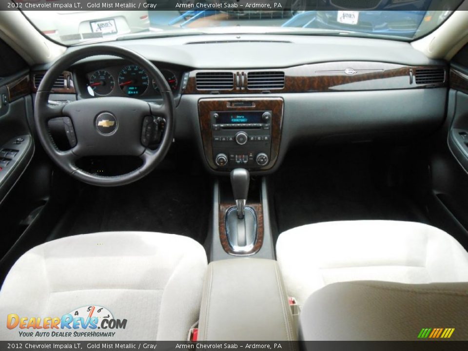 2012 Chevrolet Impala LT Gold Mist Metallic / Gray Photo #18