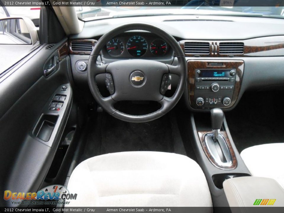 2012 Chevrolet Impala LT Gold Mist Metallic / Gray Photo #19