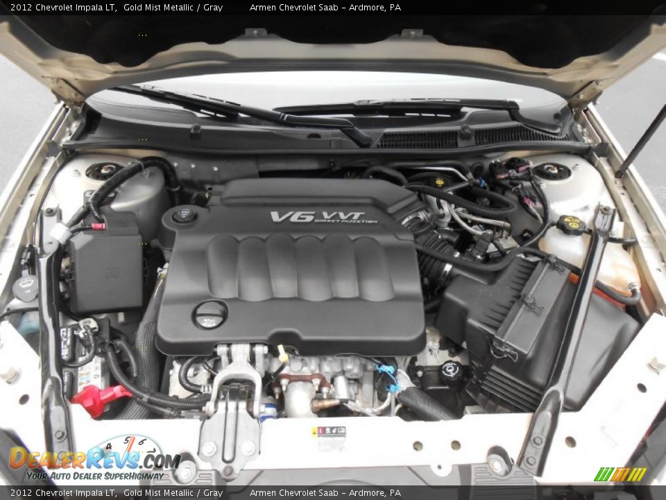 2012 Chevrolet Impala LT Gold Mist Metallic / Gray Photo #20