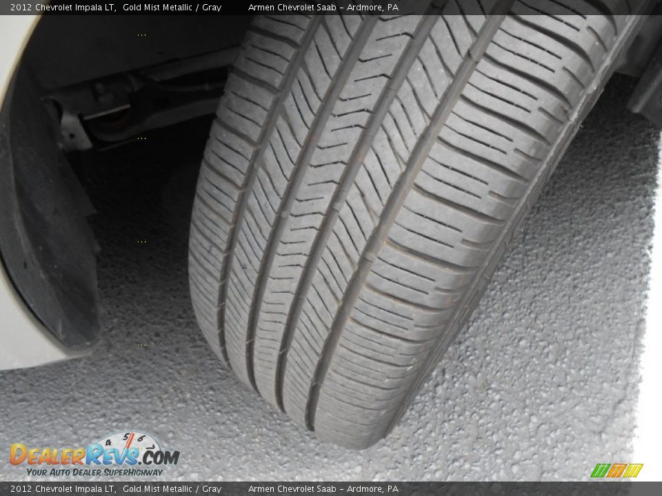 2012 Chevrolet Impala LT Gold Mist Metallic / Gray Photo #22