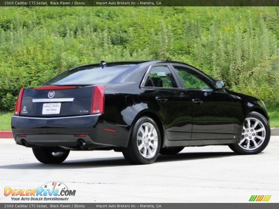 2009 Cadillac CTS Sedan Black Raven / Ebony Photo #2