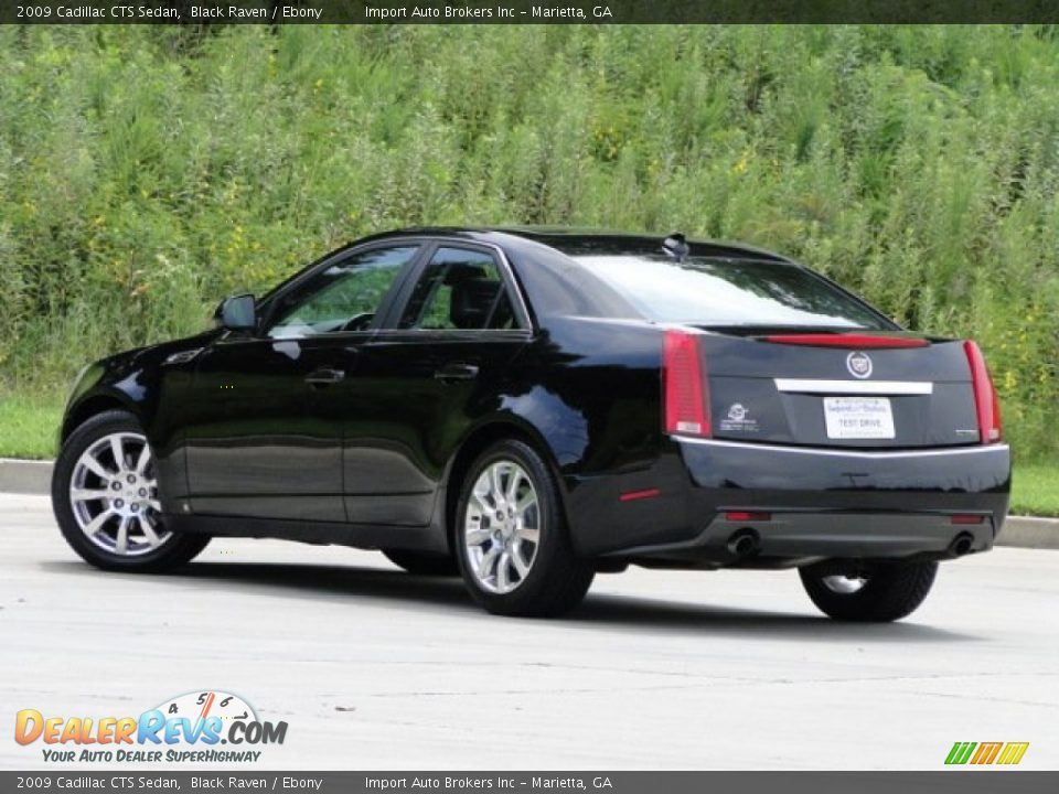 2009 Cadillac CTS Sedan Black Raven / Ebony Photo #3