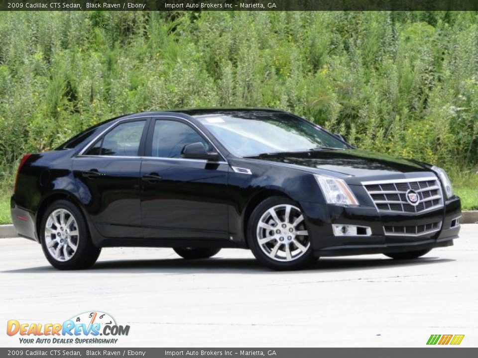 2009 Cadillac CTS Sedan Black Raven / Ebony Photo #4