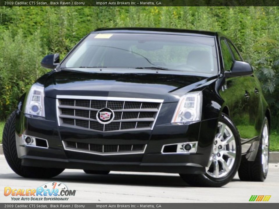 2009 Cadillac CTS Sedan Black Raven / Ebony Photo #5