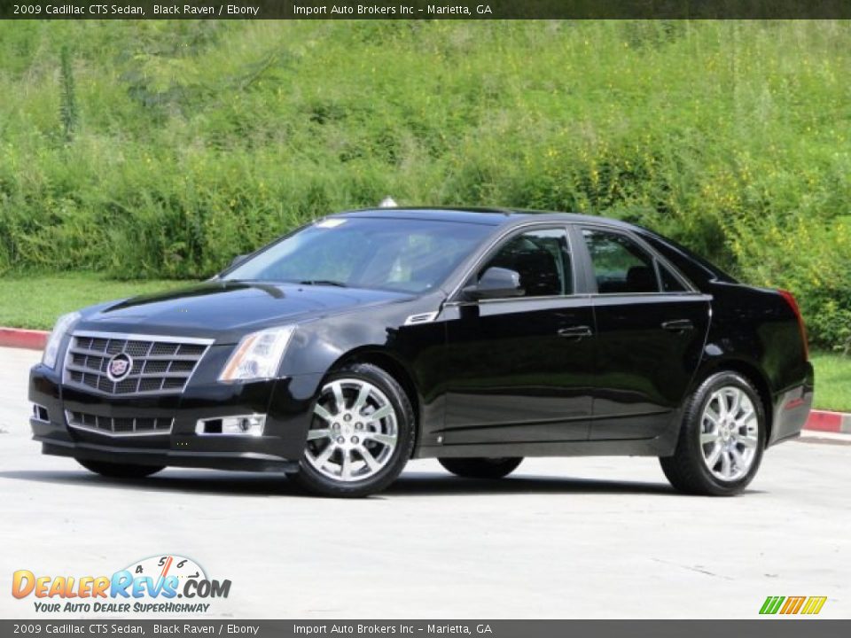 2009 Cadillac CTS Sedan Black Raven / Ebony Photo #6