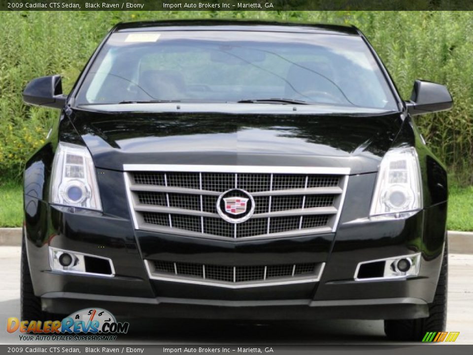 2009 Cadillac CTS Sedan Black Raven / Ebony Photo #7