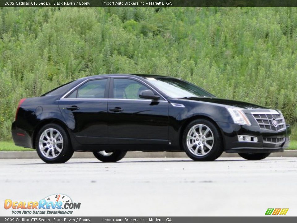 2009 Cadillac CTS Sedan Black Raven / Ebony Photo #9