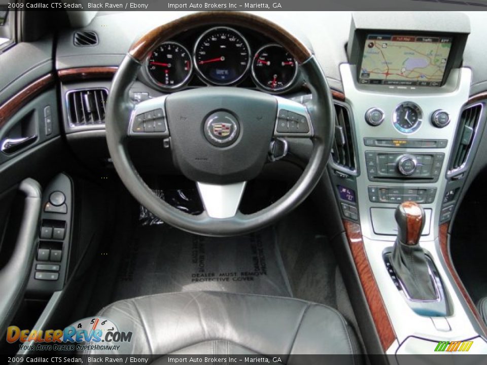2009 Cadillac CTS Sedan Black Raven / Ebony Photo #14