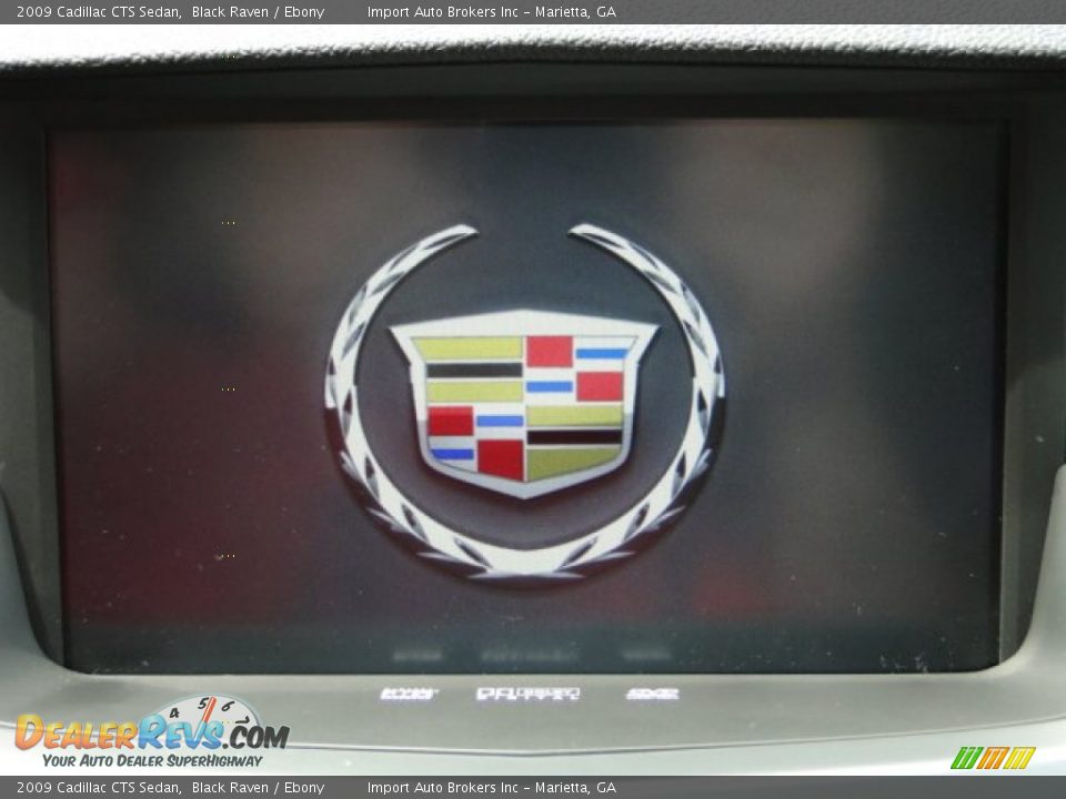 2009 Cadillac CTS Sedan Black Raven / Ebony Photo #16