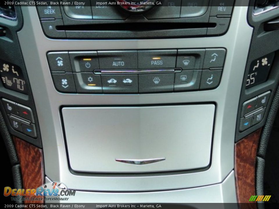 2009 Cadillac CTS Sedan Black Raven / Ebony Photo #20