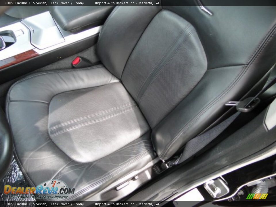 2009 Cadillac CTS Sedan Black Raven / Ebony Photo #23