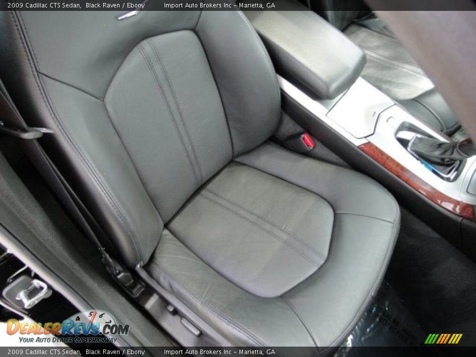 2009 Cadillac CTS Sedan Black Raven / Ebony Photo #24