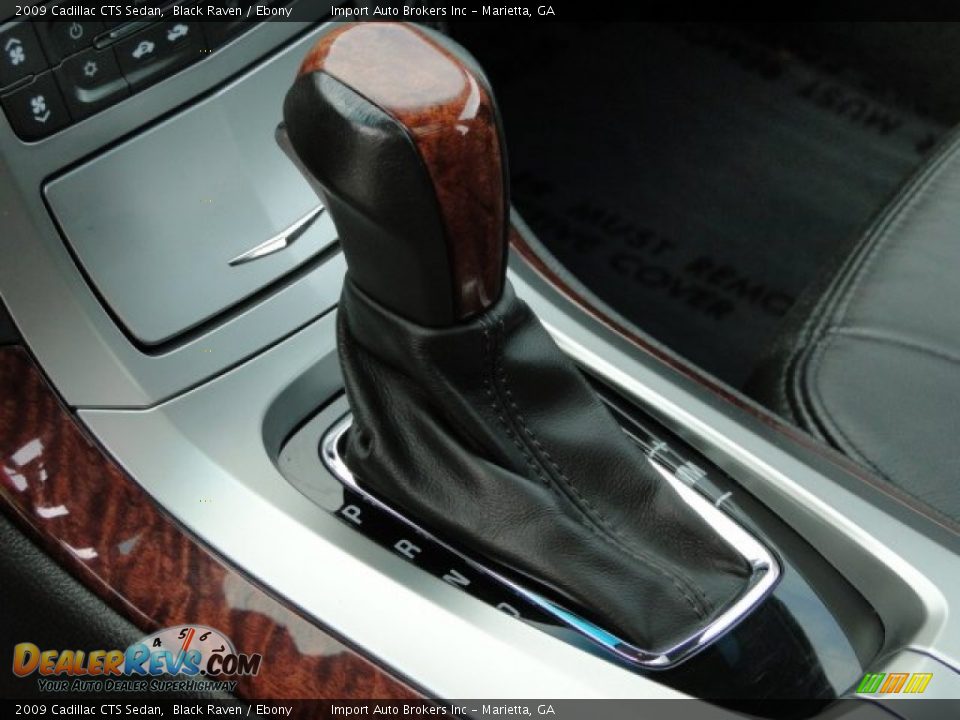 2009 Cadillac CTS Sedan Black Raven / Ebony Photo #27