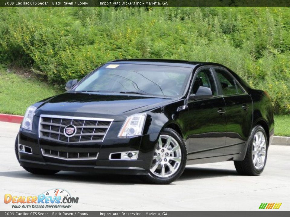2009 Cadillac CTS Sedan Black Raven / Ebony Photo #28
