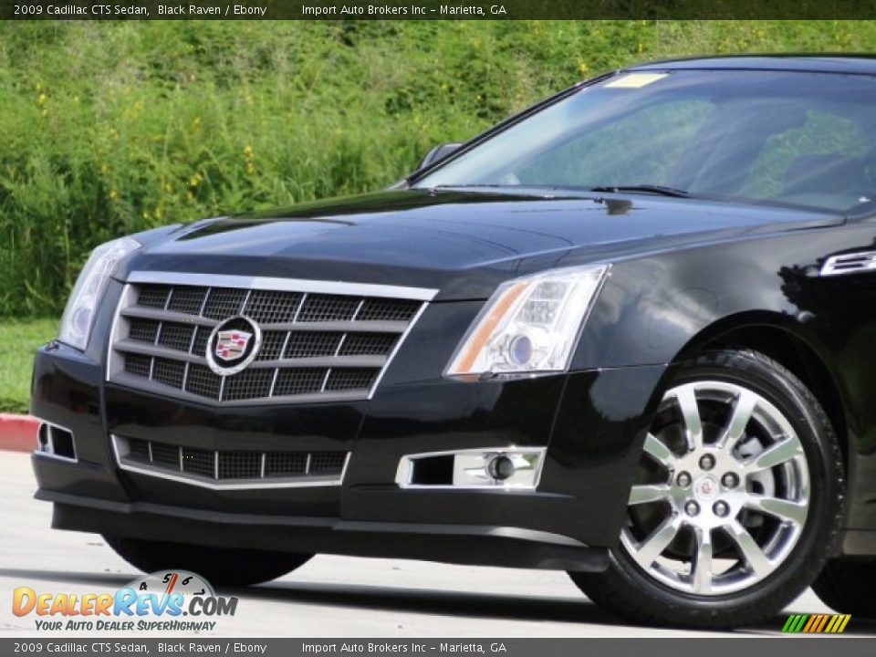 2009 Cadillac CTS Sedan Black Raven / Ebony Photo #29