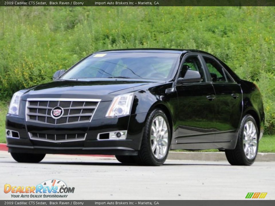 2009 Cadillac CTS Sedan Black Raven / Ebony Photo #30