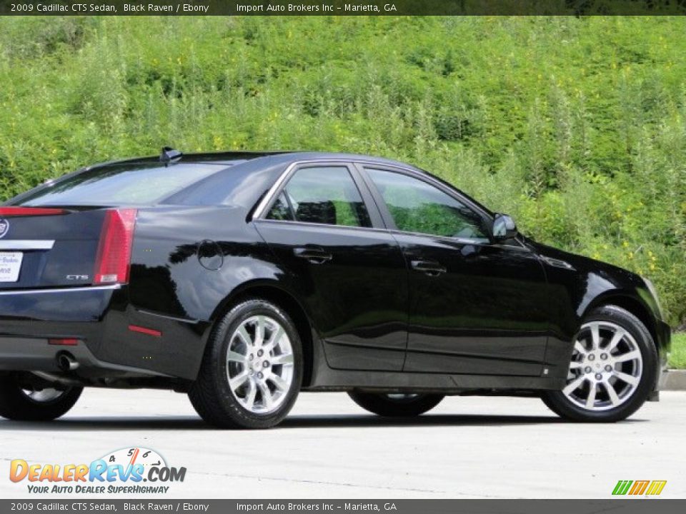 2009 Cadillac CTS Sedan Black Raven / Ebony Photo #32