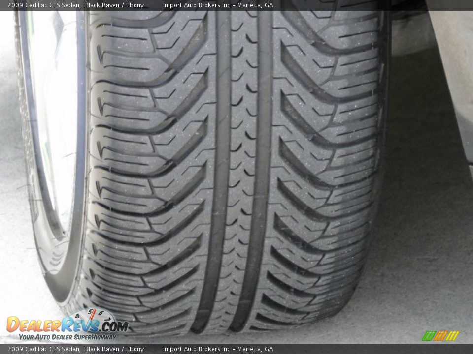 2009 Cadillac CTS Sedan Black Raven / Ebony Photo #33