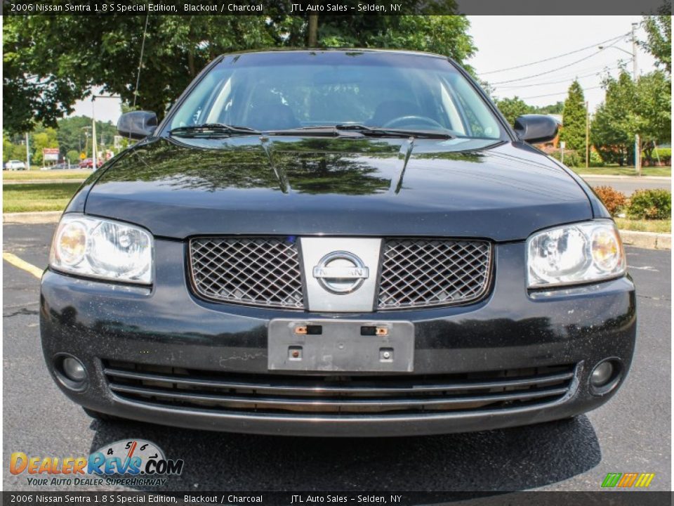 2006 Nissan Sentra 1.8 S Special Edition Blackout / Charcoal Photo #2