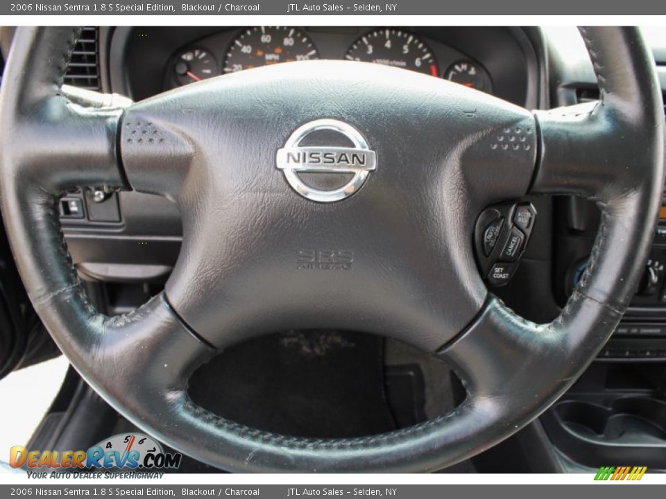2006 Nissan Sentra 1.8 S Special Edition Blackout / Charcoal Photo #13