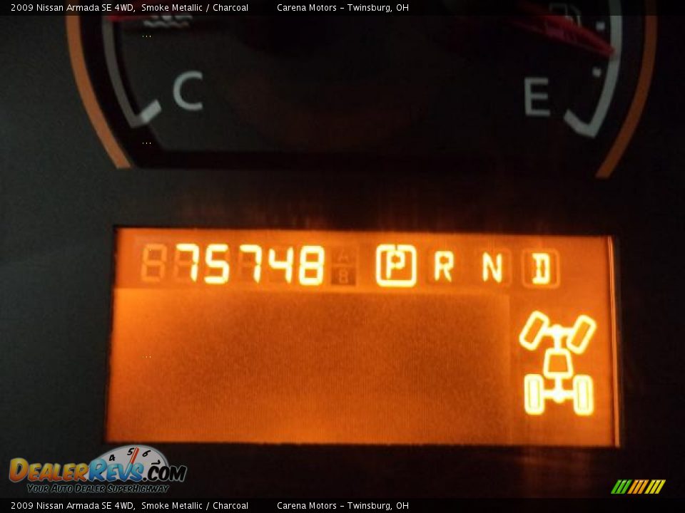2009 Nissan Armada SE 4WD Smoke Metallic / Charcoal Photo #1