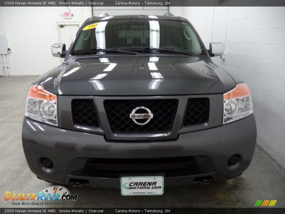2009 Nissan Armada SE 4WD Smoke Metallic / Charcoal Photo #4