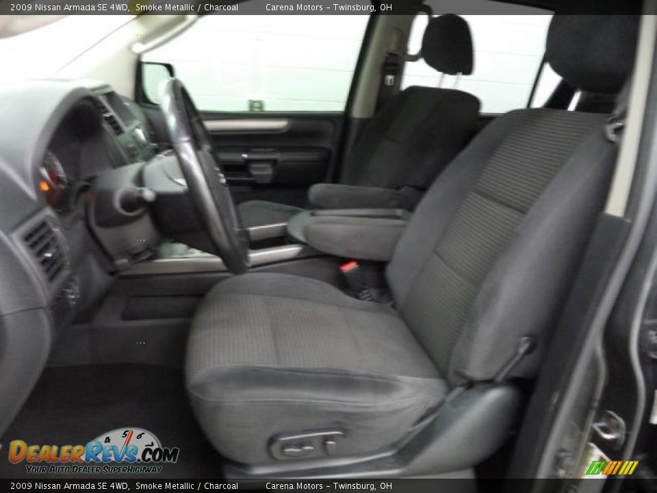 2009 Nissan Armada SE 4WD Smoke Metallic / Charcoal Photo #5