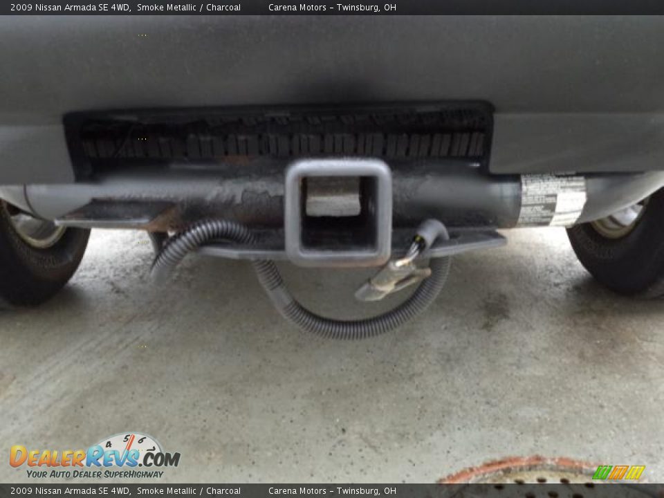 2009 Nissan Armada SE 4WD Smoke Metallic / Charcoal Photo #10