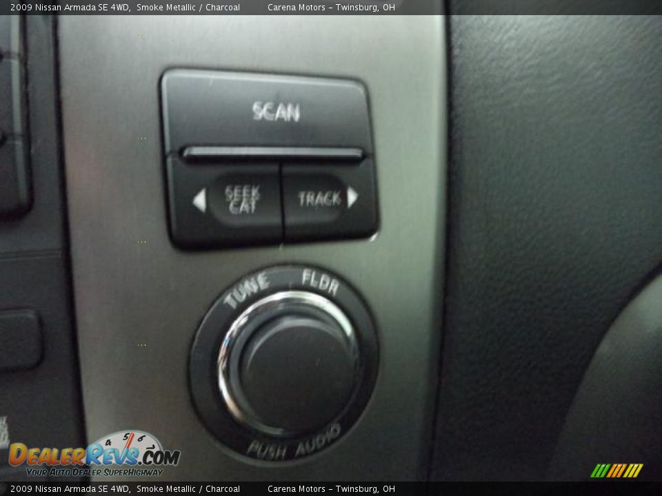 2009 Nissan Armada SE 4WD Smoke Metallic / Charcoal Photo #15