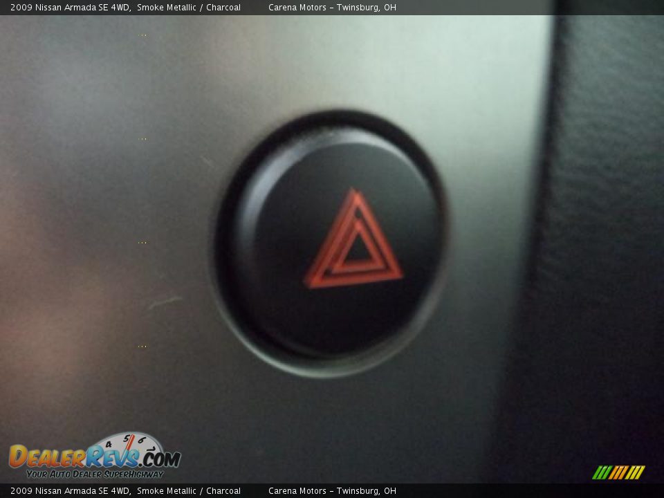 2009 Nissan Armada SE 4WD Smoke Metallic / Charcoal Photo #18