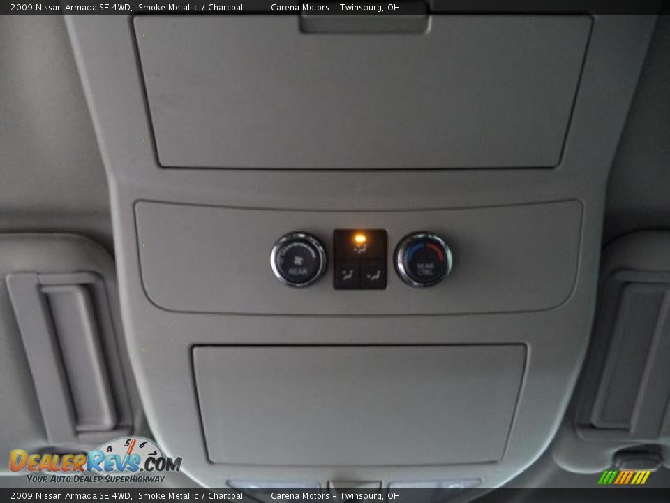 2009 Nissan Armada SE 4WD Smoke Metallic / Charcoal Photo #24