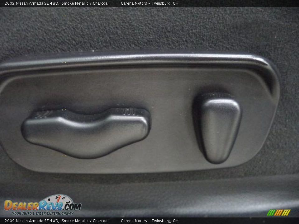 2009 Nissan Armada SE 4WD Smoke Metallic / Charcoal Photo #26