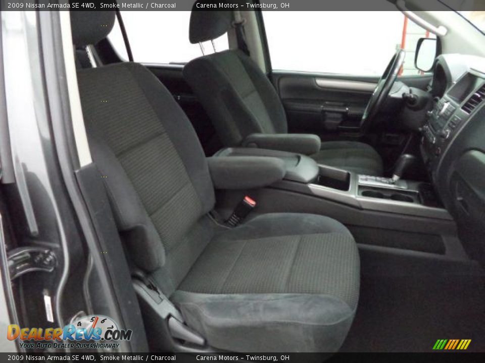 2009 Nissan Armada SE 4WD Smoke Metallic / Charcoal Photo #27