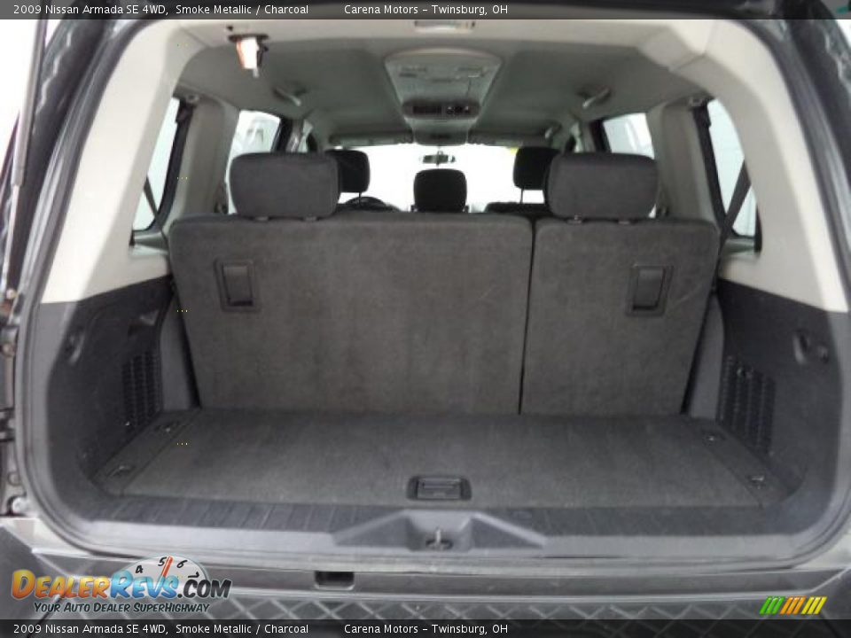 2009 Nissan Armada SE 4WD Smoke Metallic / Charcoal Photo #35
