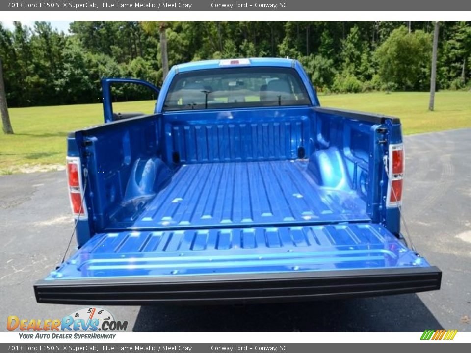 2013 Ford F150 STX SuperCab Blue Flame Metallic / Steel Gray Photo #12