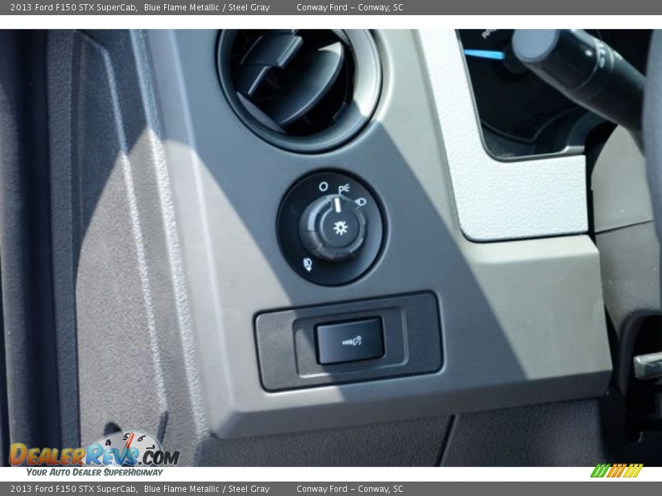 2013 Ford F150 STX SuperCab Blue Flame Metallic / Steel Gray Photo #18