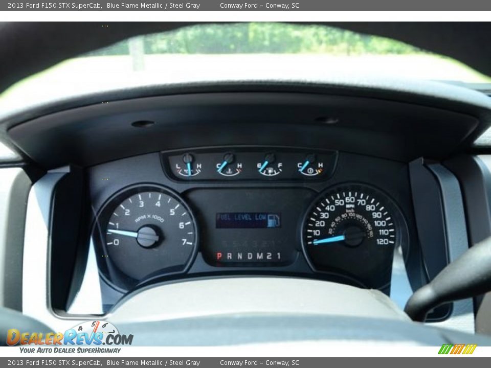 2013 Ford F150 STX SuperCab Blue Flame Metallic / Steel Gray Photo #19