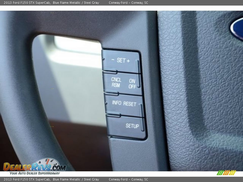 2013 Ford F150 STX SuperCab Blue Flame Metallic / Steel Gray Photo #20