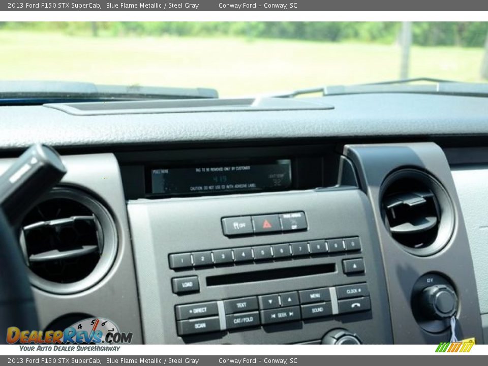 2013 Ford F150 STX SuperCab Blue Flame Metallic / Steel Gray Photo #22