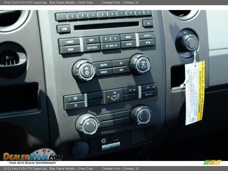 2013 Ford F150 STX SuperCab Blue Flame Metallic / Steel Gray Photo #23