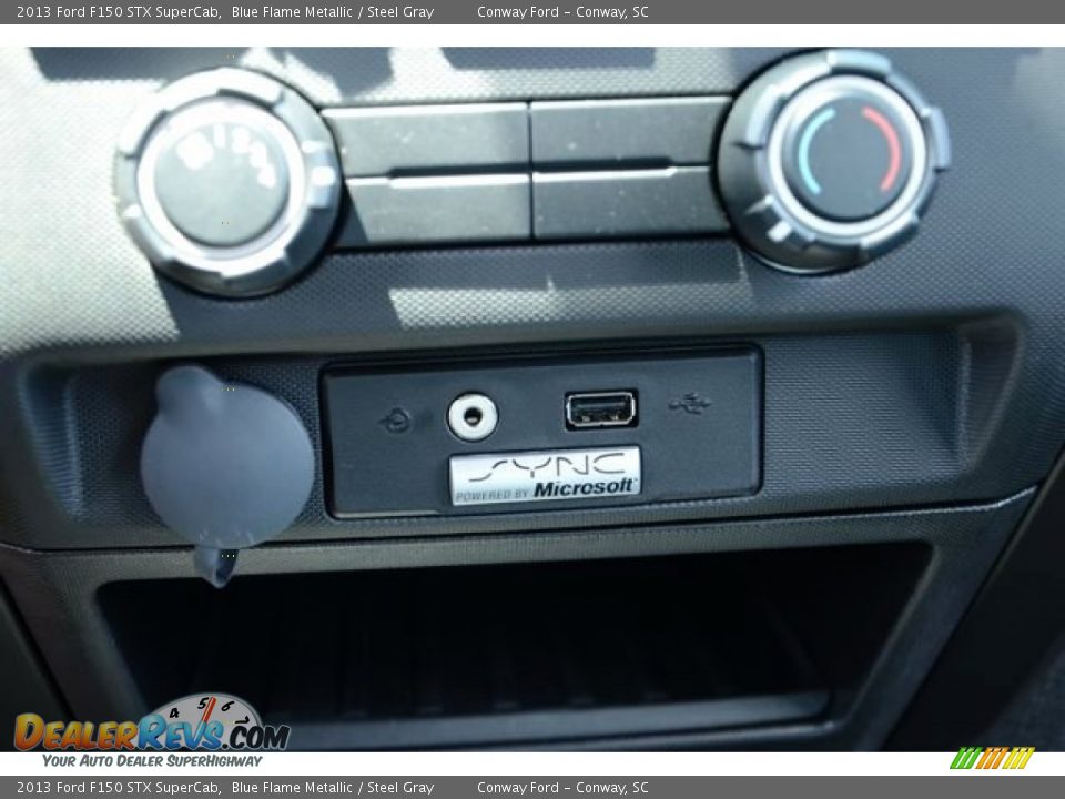 2013 Ford F150 STX SuperCab Blue Flame Metallic / Steel Gray Photo #24