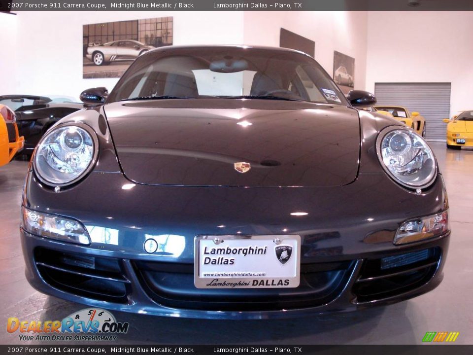 2007 Porsche 911 Carrera Coupe Midnight Blue Metallic / Black Photo #3