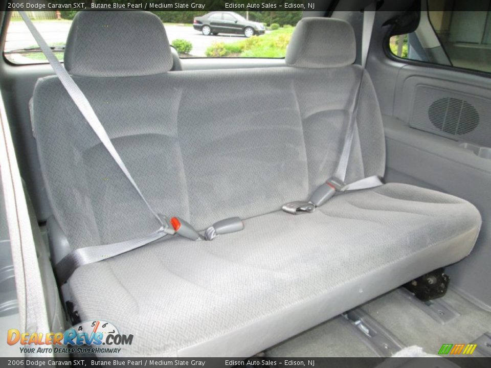 2006 Dodge Caravan SXT Butane Blue Pearl / Medium Slate Gray Photo #22