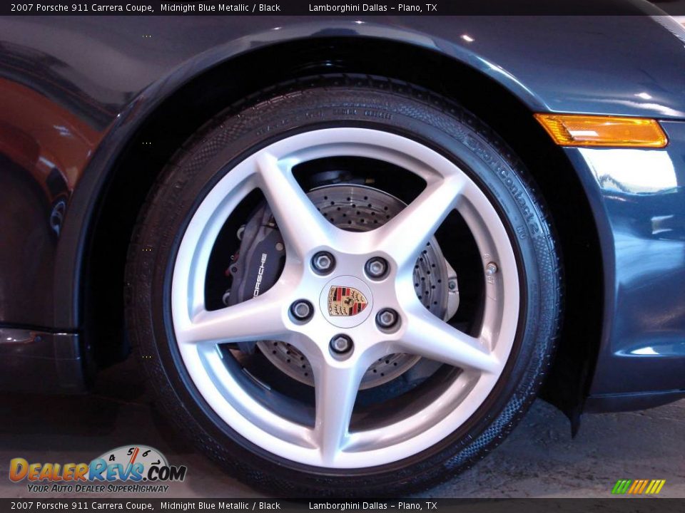 2007 Porsche 911 Carrera Coupe Midnight Blue Metallic / Black Photo #8