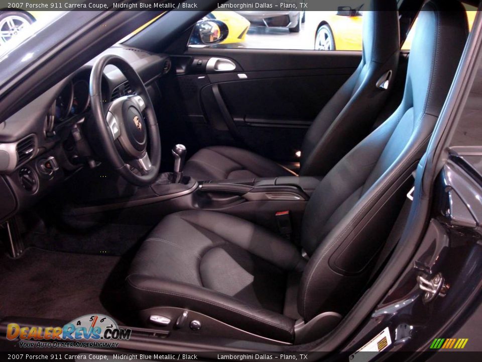 2007 Porsche 911 Carrera Coupe Midnight Blue Metallic / Black Photo #10