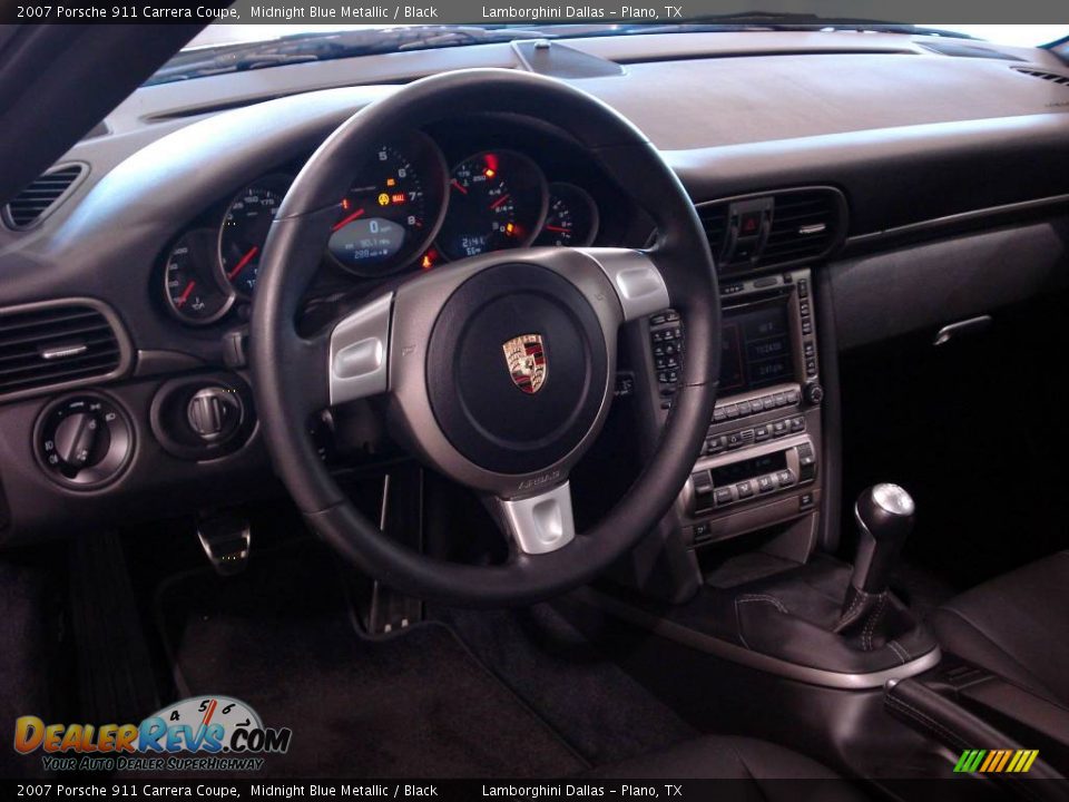 2007 Porsche 911 Carrera Coupe Midnight Blue Metallic / Black Photo #11