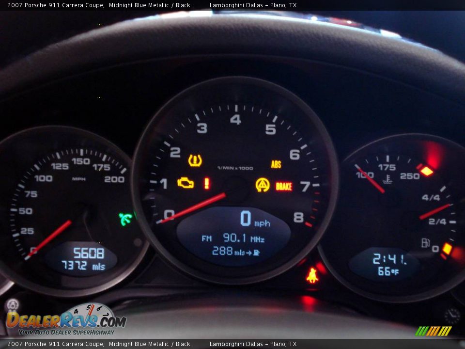 2007 Porsche 911 Carrera Coupe Midnight Blue Metallic / Black Photo #12